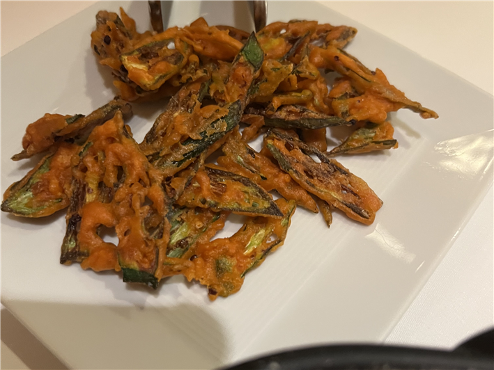 crisp okra
